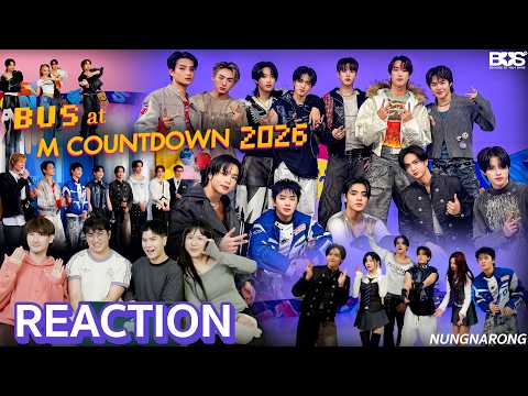 [VLOG] BUS - มาขึ้นสเตจ M COUNTDOWN 2026 ที่เกาหลีครั้งแรก 🇰🇷💙 Reaction
