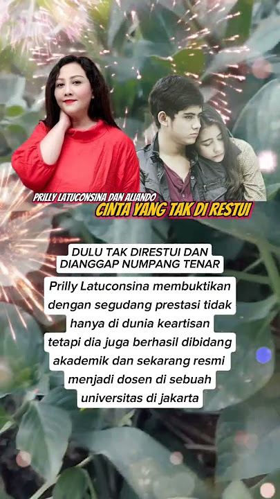 Prilly Latuconsina dan Aliando cinta yang tak direstui #shortvideo #shortsfeed #trending