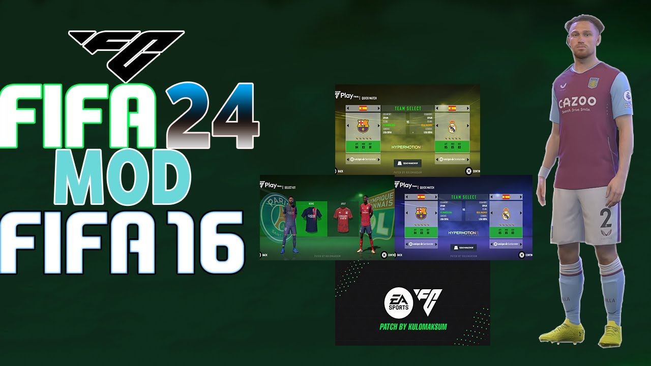 FIFA 16 Mod FIFA 24 APK+OBB+Data Offline Download Android