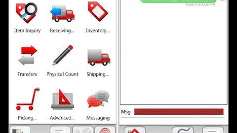 Scanco Warehouse Messaging