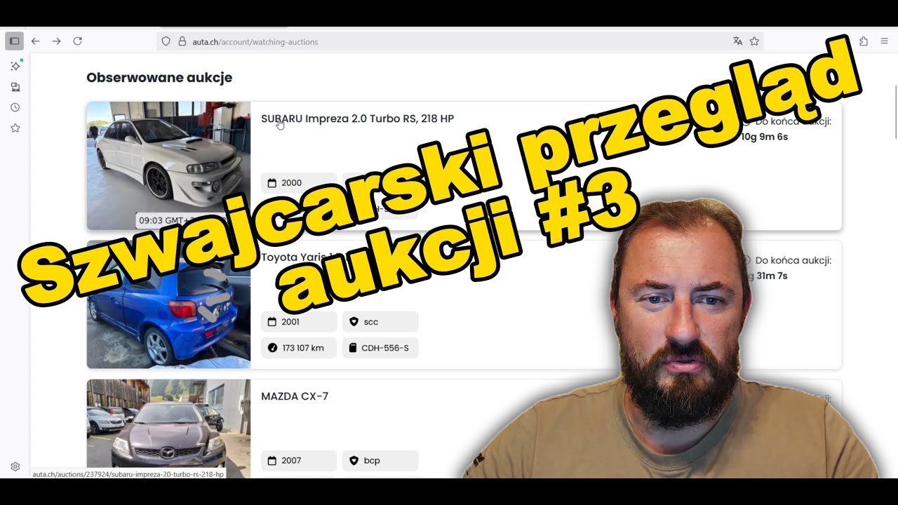Najlepsze samochody z aukcji w Szwajcarii #3 – 20 wyjątkowych okazji na nadchodzący tydzień
