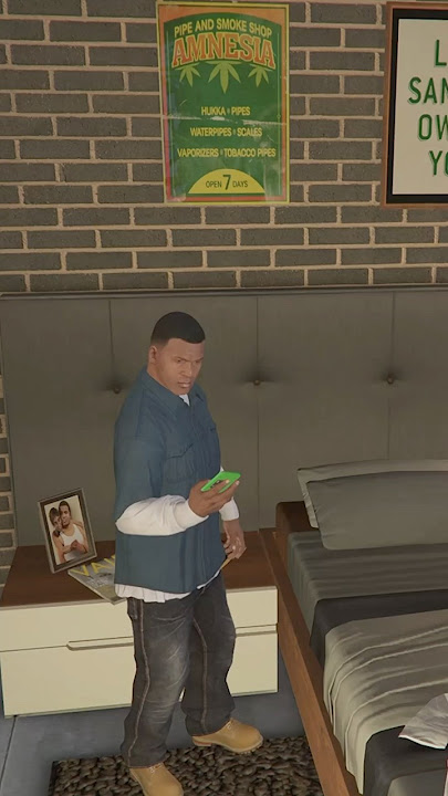 Secret Franklin Ringtone Fact In GTA V 😱 #shorts #gta #gtav