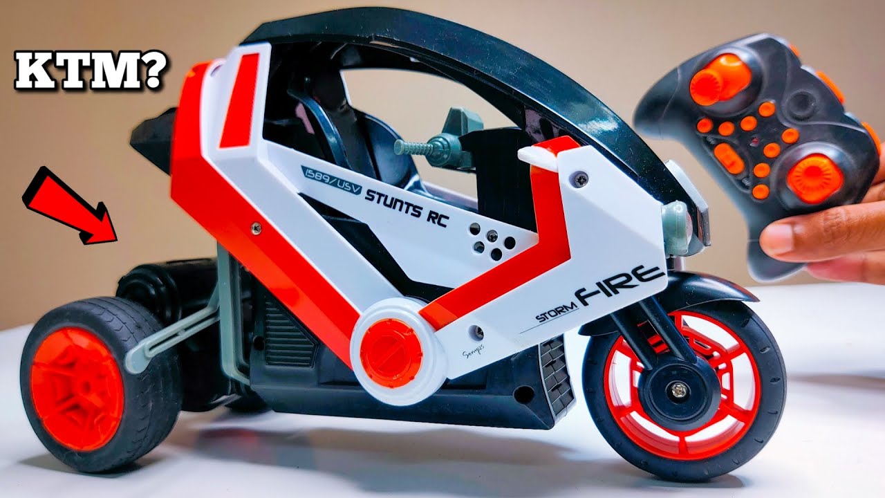 RC Fastest Tri KTM Bike Unboxing & Testing Chatpat toy tv YouTube