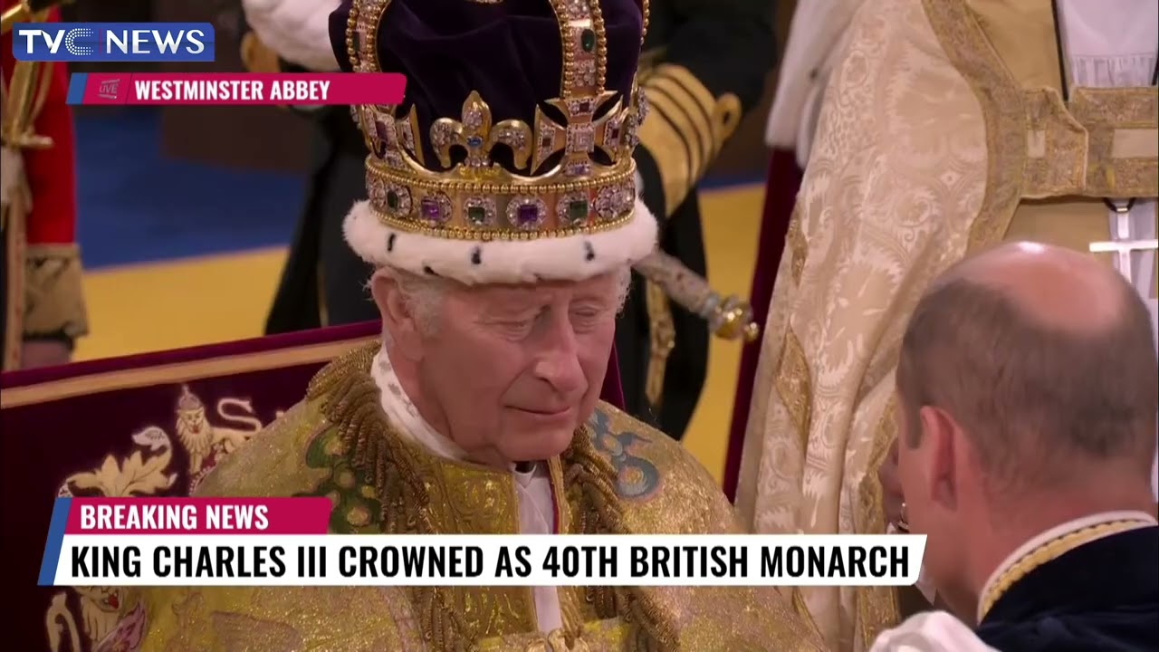 TRENDING: Huge Crowd As King Charles III Crowned As 40th British Monarch