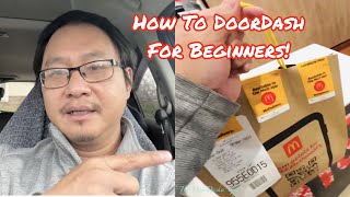 HOW TO DO A REAL DOORDASH DELIVERY FOR BEGINNERS & DUMMIES IN 2024! HOW TO DOORDASH FOR NEW DASHERS!