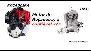 MOTOR DE ROÇADEIRA PARA AEROMODELOS ? - EP # 146