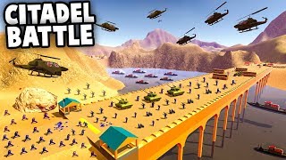 Most EPIC Bridge Battle  NEW Map, NEW Vehicles (Ravenfield Mod Gameplay)