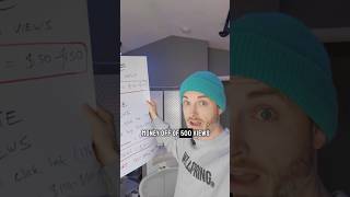 How I make $500 from 500 YouTube Views 💰
