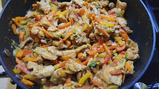 Kurczak pięciu smaków / five spice chicken stir-fry recipe | MajkelGotuje