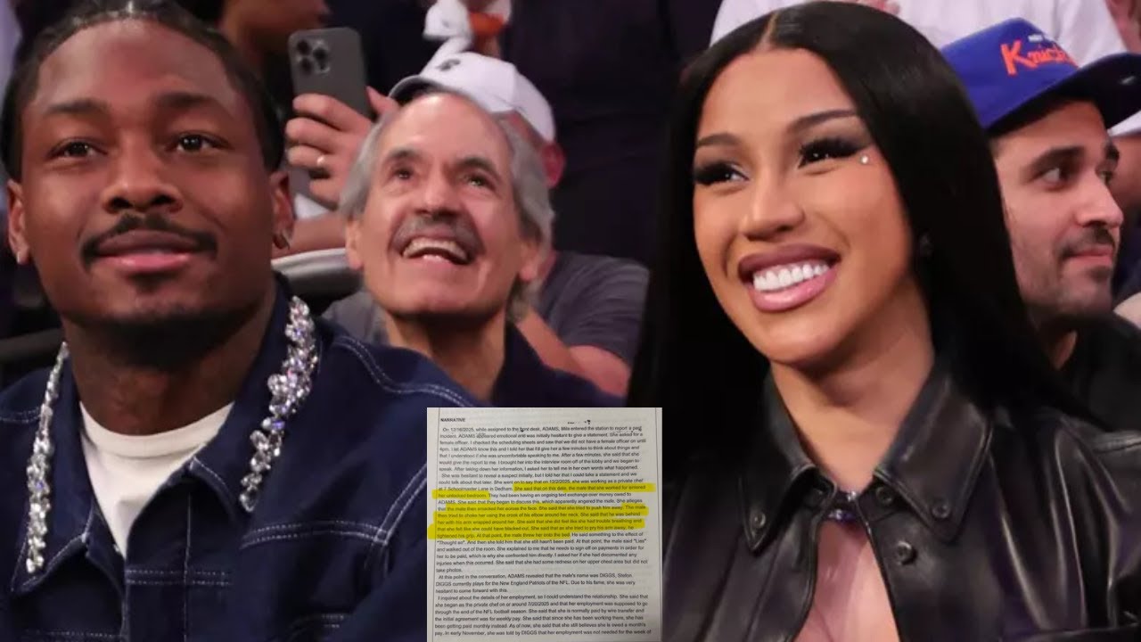 🔴LIVE: Stefon Diggs EXPOSED Allegedly CHOCKING Female Chef & Cardi B Tried To COVER IT UP!