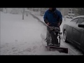 Toro SnowMaster 824 tackling 12" of snow