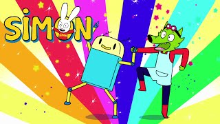 One Two Three Freeze! | Simon | 2hrs Compilation | Season 4 Full episodes | Cartoons for Children