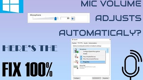 How To Fix Microphone Volume Issue (Automatically Volume Increases And Decreases) | 2021 TUTORIAL |