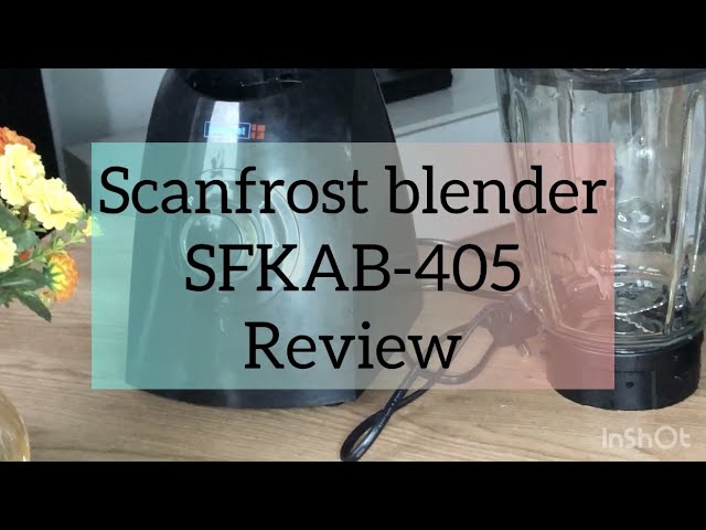 Scanfrost Blender + Smoothie Maker + Ice Crusher + Pulse Function