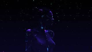Sc-Fi Glow Nighttime Background with electro music mix