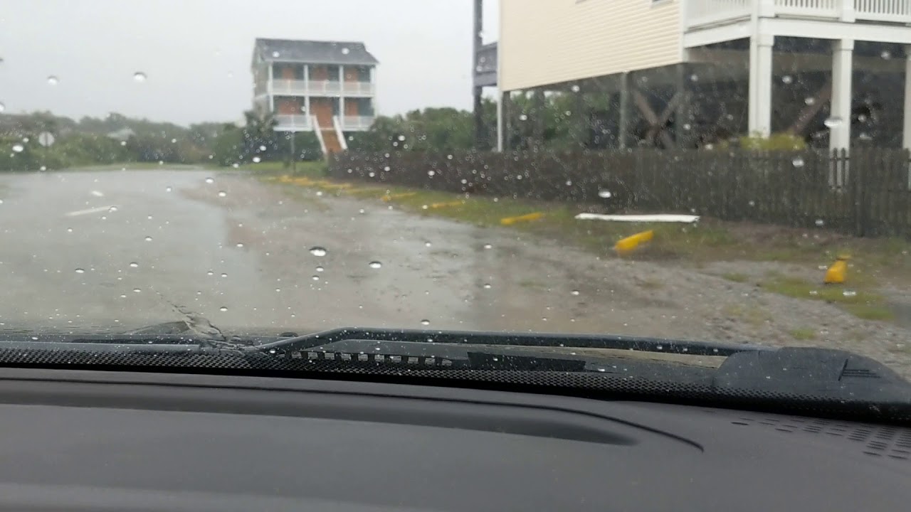 Oak Island NC after Hurricane Florence E Beach Dr/Dolphin Dr YouTube