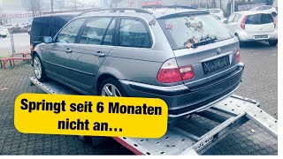 Ich habe diesen verlassenen BMW gekauft...(ohne den Km stand zu kennen)