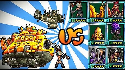 Metal Slug Attack - Golden Blowfish + assist Vs META units