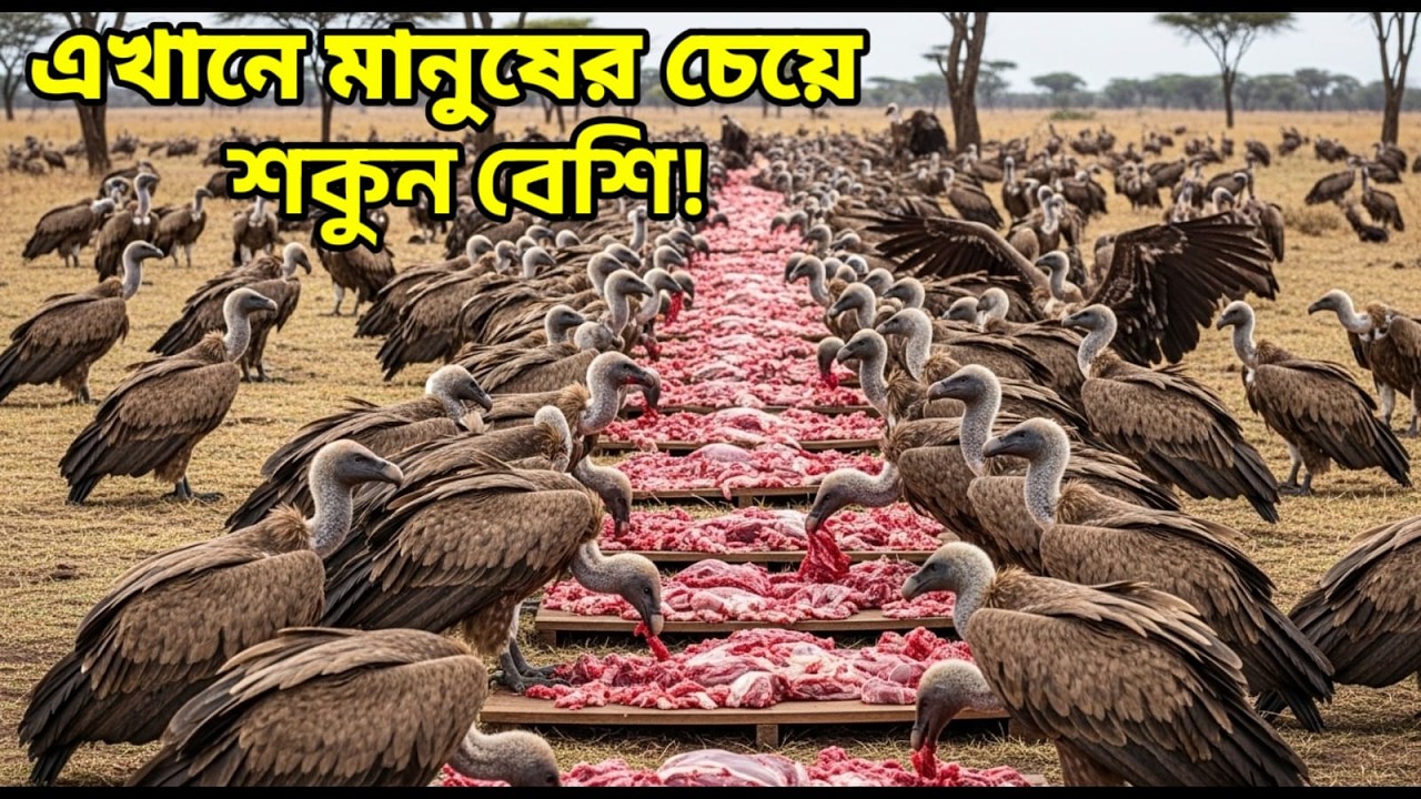 ​গোপন এক জগত! ​শকুনের মেগা ফার্ম! কেন এখানে হাজার হাজার শকুন পালন  করা হয়!না দেখলে বিশ্বাস করবেন না!