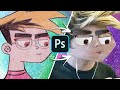 intenté convertir dibujos a realidad con photoshop