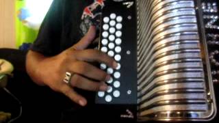 Video thumbnail of "la puerta negra instruccional tutorial slow acordeon de botones clases con bigshow71 hohner"