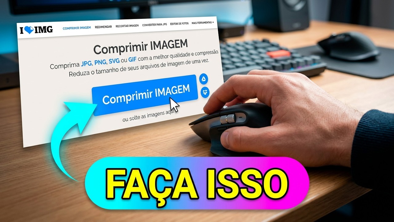 Como Reduzir o Tamanho da Imagem para Miniatura no YouTube - YouTube