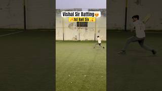 🔥VK Sir 1st Ball Six 🏏#vishalsir #mdclasses #cricket #mdcl