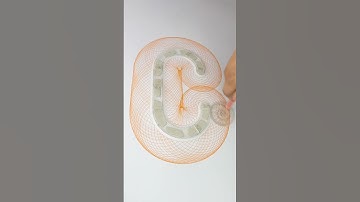 Transforming Ideas into Stunning Art #asmr #spirograph #art #oddlysatisfying #shorts #2025 #usa