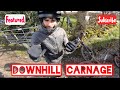 LLANGOLLEN DOWNHILL CARNAGE! **BIG CRASH**