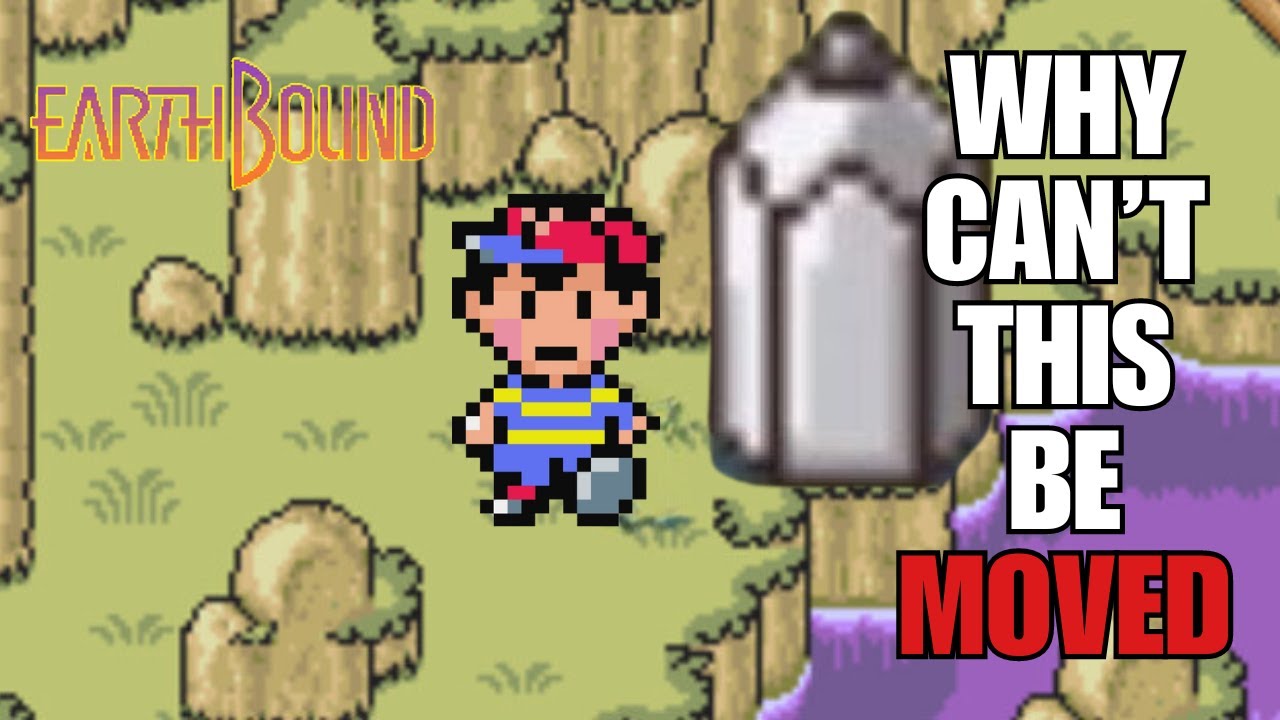 STUCK BETWEEN A ROCK AND A PENCIL EarthBound Part 12 YouTube