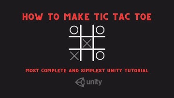 How To Make Tic Tac Toe game in Unity. Unity tutorial.