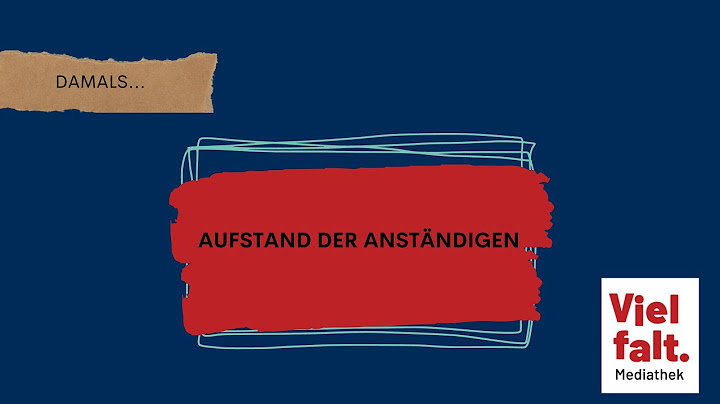 Damals... 04.10.2000 - Aufstand der Anständigen
