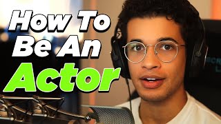 How To Be An Actor | Jordan Fisher