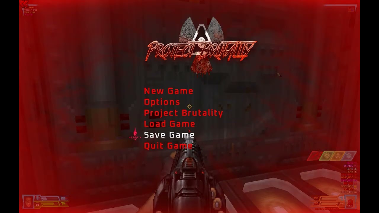 Doom 2 Project Brutality 1 Monster Wad Map 13 - Workin' On The Chain Gang