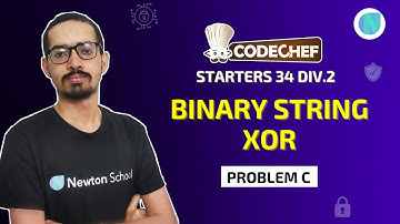 Binary String XOR || Codechef Starters 34 Div2 Problem C