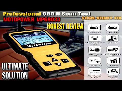 MOTOPOWER MP69033 OBD2 Scanner Review: The Best Scanner for Your