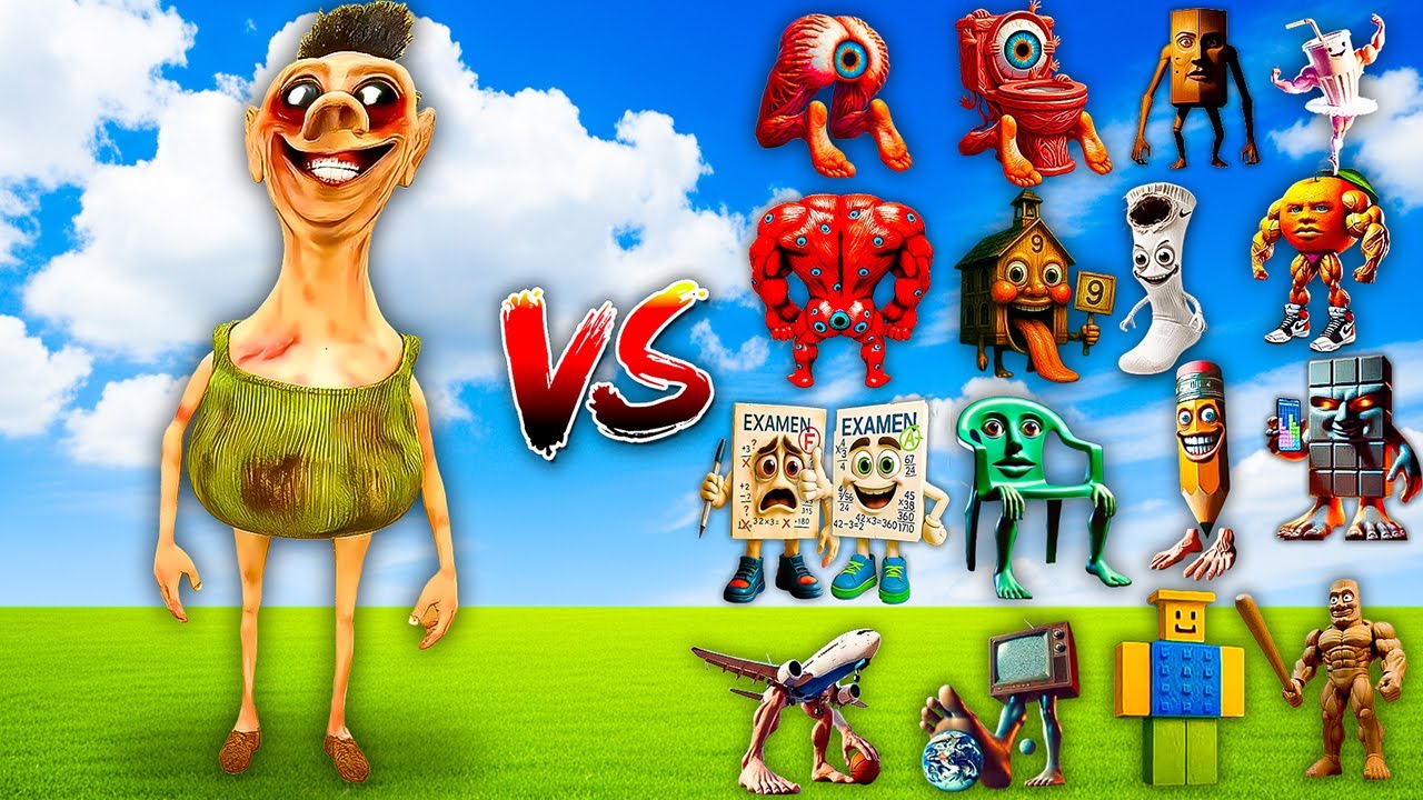 HAMOOD HABIBI.EXE vs All New Brainrot Bosses | Minecraft Mob Battle