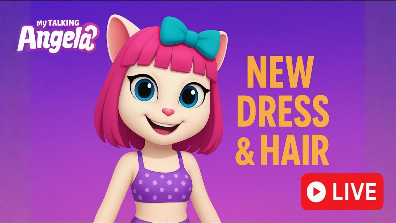 My talking angela 2 live Stream Gameplay || Part 7 on Ios android