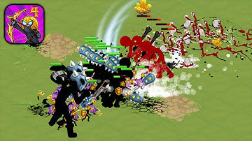 Stickman War 4 - Part 1 Stick War Army Commander - Gameplay Walkthrough(iOS, Android)