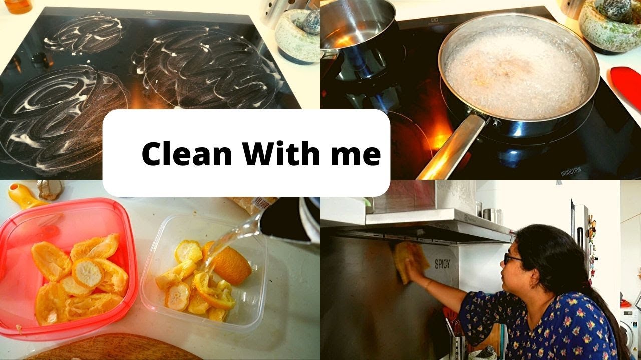 How To Clean KITCHEN APPLIANCES/Oven,Chimney, Cooktop Cleaning WITHOUT