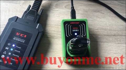 How to use OBDSTAR X300DP with OBDSTAR RFID Adapter to do key programming for VW Touareg 2011?