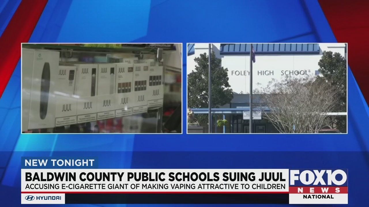 Baldwin County Public Schools suing JUUL - YouTube