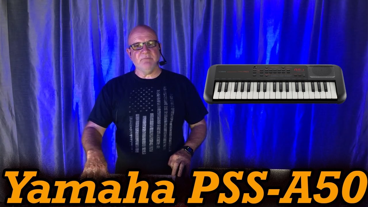  Yamaha Mini-key Portable Keyboard PSS-A50 : Musical