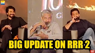 RRR 2 IS COMING..? SS Rajamouli, Ram Charan and Jr. NTR Answers!!