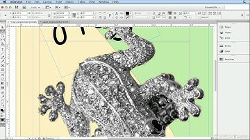 Adobe Indesign CS6 Tutorial - 56  Creating a Clipping Path