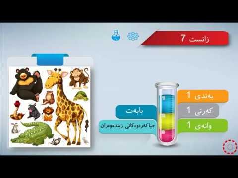 پۆلی 7 زانست بەندی 1 وانەی 1 1 جیاکەرەوەکانی زیندەوەران