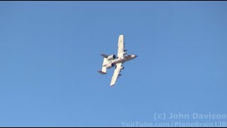 Warren Grove Range 182022 - Low Flying A-10S