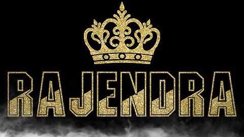 Rajendra Name Status video | New whatsapp status video | Ye Sirf Naam Nahi Brand Hai | Name status