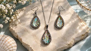 Don't Throw Away Old CDs!I Made 37 Pairs of Resin Earrings Without a Mold & Sold Them Fast!