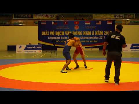 ASEAN Wrestling Championship 2017: Nguyen Ba Son VIE VS Peerapol Sirithong THAI